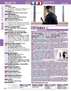 Télé Poche 3109 Mardi 16 septembre