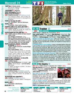 Télé Poche 3110 Mercredi 24 septembre