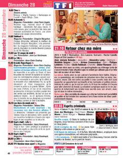 Télé Poche 3111 Dimanche 28 septembre