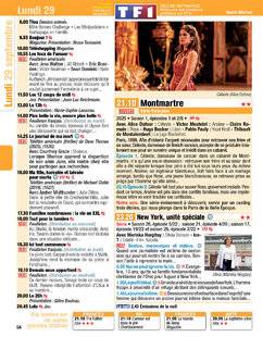 Télé Poche 3111 Lundi 29 septembre