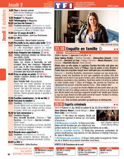 Télé Poche 3111 Jeudi 2 octobre