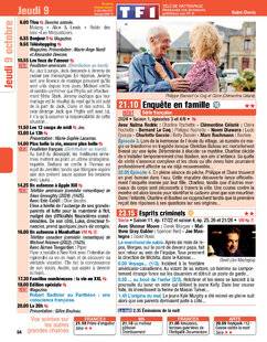 Télé Poche 3112 Jeudi 9 octobre