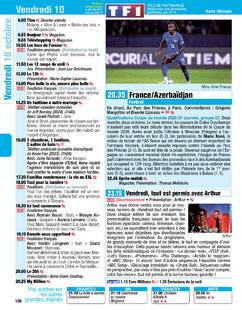 Télé Poche 3112 Vendredi 10 octobre