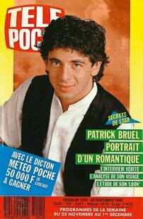 Télé Poche 3113 Quand Patrick Bruel était le chéri de ces dames