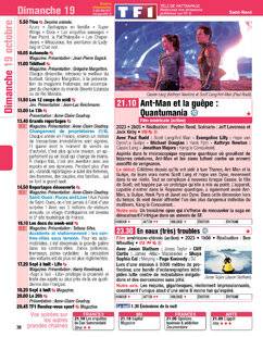 Télé Poche 3114 Dimanche 19 octobre
