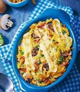 Télé Poche 3114 Gratin de torsades aux champignons
