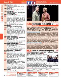 Télé Poche 3115 Jeudi 30 octobre