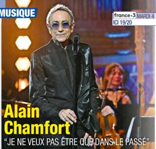 Télé Poche 3116 Alain Chamfort ''JE NE VEUX PAS ÊTRE QUE DANS LE PASSÉ''