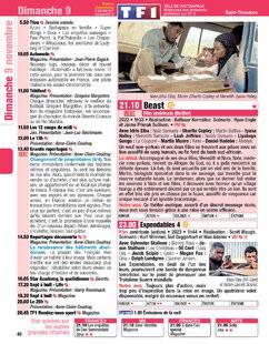 Télé Poche 3117 Dimanche 9 novembre