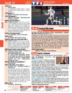 Télé Poche 3117 Jeudi 13 novembre