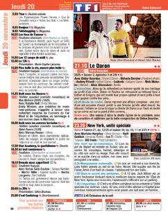 Télé Poche 3118 Jeudi 20 novembre