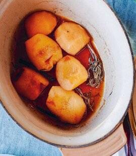 Télé Poche 3118 Coings en cocotte miel et thym