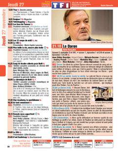 Télé Poche 3119 Jeudi 27 novembre