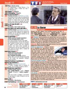 Télé Poche 3121 Jeudi 11 décembre