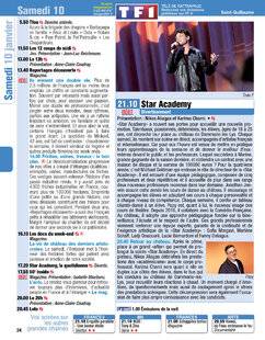 Télé Poche 3126 Samedi 10 janvier