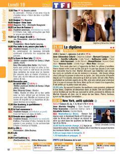 Télé Poche 3127 Lundi 19 janvier