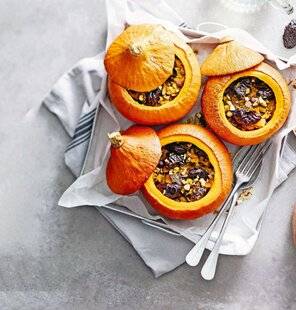 Télé Poche 3127 Potimarrons farcis aux pruneaux et fruits secs