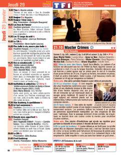 Télé Poche 3128 Jeudi 29 janvier