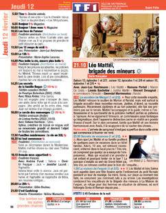 Télé Poche 3130 Jeudi 12 février