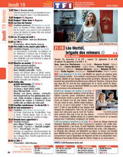 Télé Poche 3131 Jeudi 19 février