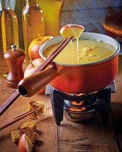 Télé Poche 3132 Fondue aux 2 beauforts, cidre, pomme et pain d'épice