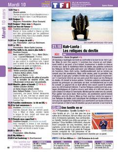 Télé Poche 3134 Mardi 10 mars
