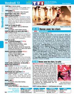 Télé Poche 3134 Vendredi 13 mars