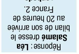 Télé Poche 3136 Quia dit ça ?