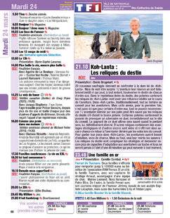 Télé Poche 3136 Mardi 24 mars