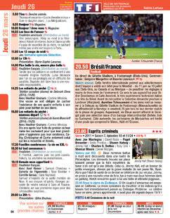 Télé Poche 3136 Jeudi 26 mars