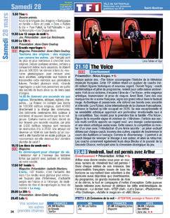 Télé Poche 3137 Samedi 28 mars