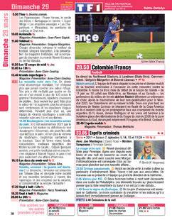 Télé Poche 3137 Dimanche 29 mars