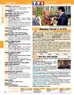 Télé Poche 3137 Lundi 30 mars