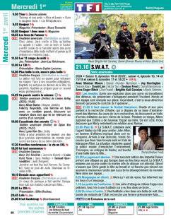 Télé Poche 3137 Mercredi 1er avril