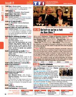 Télé Poche 3137 Jeudi 2 avril