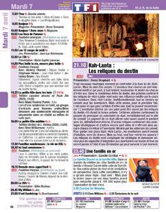 Télé Poche 3138 Mardi 7 avril