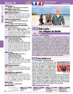 Télé Poche 3139 Mardi 14 avril