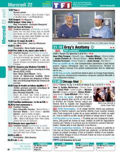 Télé Poche 3140 Mercredi 22 avril