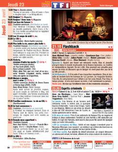 Télé Poche 3140 Jeudi 23 avril