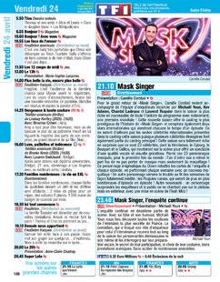 Télé Poche 3140 Vendredi 24 avril