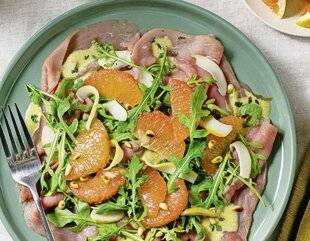Télé Poche 3140 Carpaccio de veau au pamplemousse rose