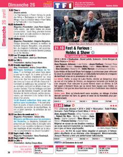 Télé Poche 3141 Dimanche 26 avril