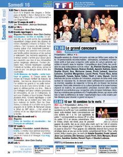Télé Poche 3144 Samedi 16 mai