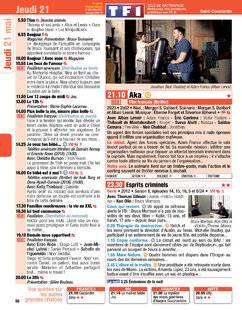 Télé Poche 3144 Jeudi 21 mai