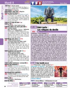 Télé Poche 3147 Mardi 9 juin