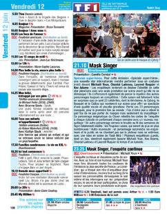 Télé Poche 3147 Vendredi 12 juin