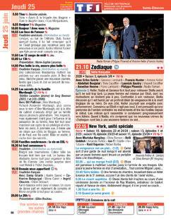 Télé Poche 3149 Jeudi 25 juin