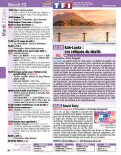 Télé Poche 3149 Mardi 23 juin