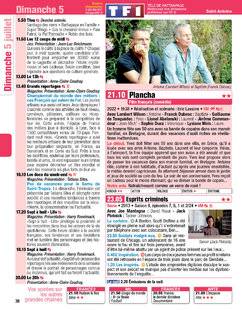 Télé Poche 3151 Dimanche 5 juillet