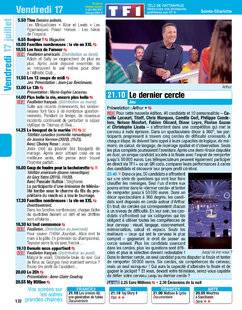 Télé Poche 3152 Vendredi 17 juillet